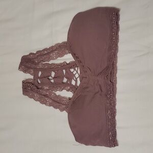 Aeropostale live love dream purple bralette size M